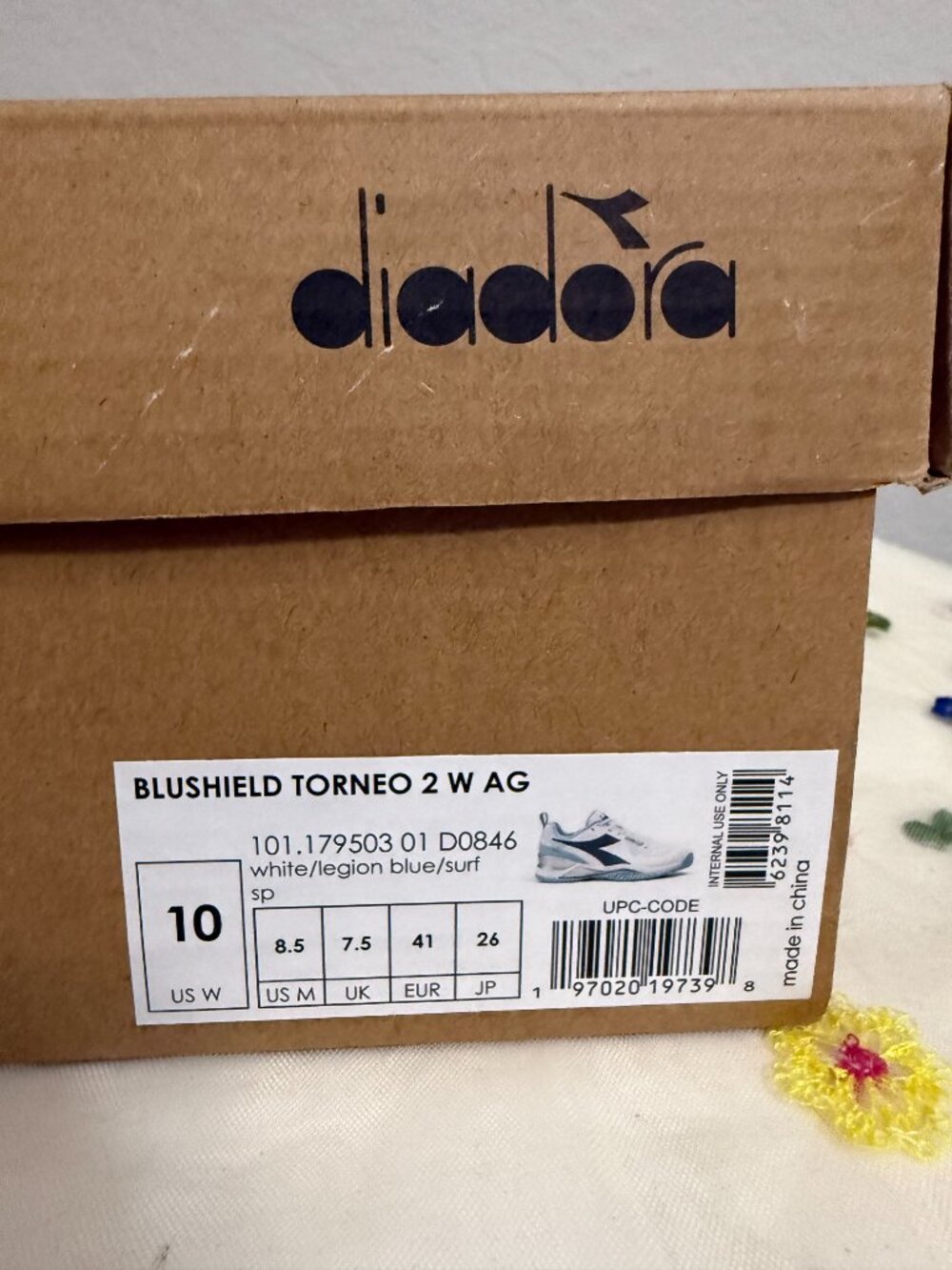 Diadora Torneo Women’s Tennis Shoes - Picture 8 of 8